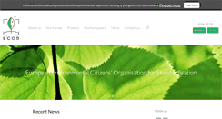Desktop Screenshot of ecostandard.org